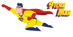 Storage Choice mascot named Store Man