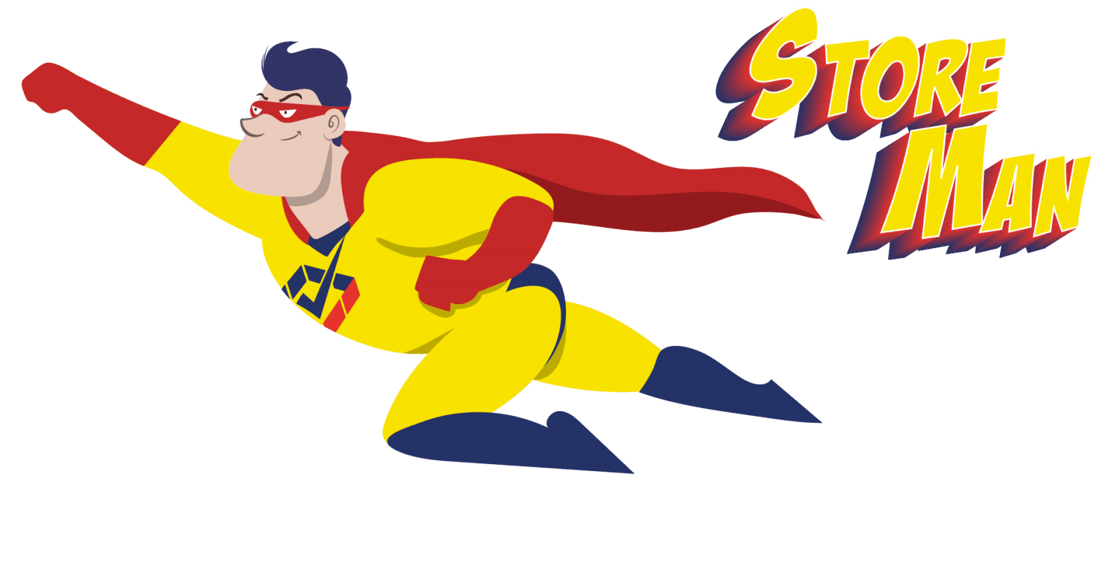 Storage Choice mascot named Store Man